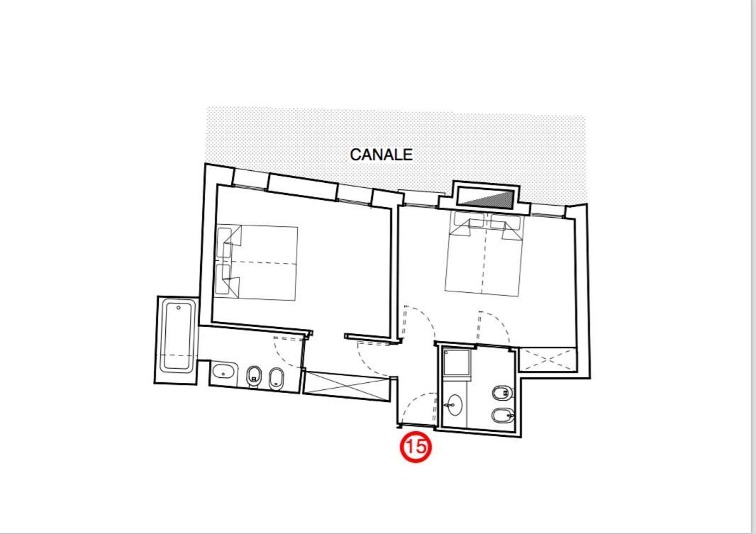 Locanda Del Ghetto Venedig Exteriör bild